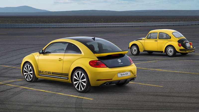 Illustration for article titled 2014 Volkswagen Beetle GSR And R-Line: Angry Bugs With Angry Names And Happy Faces
